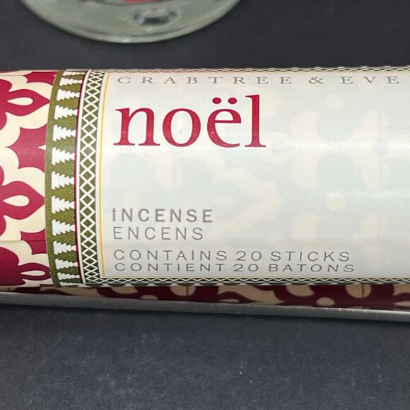 Crabtreee & Evelyn Noel room spray and insence with base - Picture 8 of 14